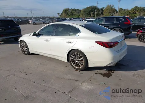 2018 Infiniti Q50 3.0T Luxe from USA, damaged, VIN JN1EV7AP5JM359062